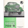 ŠKODA 706 R ORIGINÁLNÍ PROSPEKT NÁKLADNÍ VŮZ