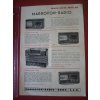 RADIO MARKOFON SÉRIE 1937-38 PROSPEKT A4 IA STAV