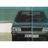 DER PASSAT 1981 VOLKSWAGEN REKLAMNÍ PROSPEKT 32 STRAN VZORNÍK BAREV