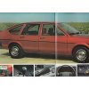 DER PASSAT 1981 VOLKSWAGEN REKLAMNÍ PROSPEKT 32 STRAN VZORNÍK BAREV