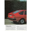 DER PASSAT 1981 VOLKSWAGEN REKLAMNÍ PROSPEKT 32 STRAN VZORNÍK BAREV