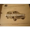 KATALOG ČS. VOZIDEL 1960 TATRA 603 ZETOR 4011 JAWA 350 ŠKODA LIAZ