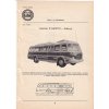 AUTOBUS KAROSA ŠKODA 706 RTO MĚSTSKÝ TUZEMSKÁ VERZE KATALOGOVÝ LIST A4