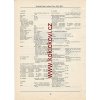 TRAKTOR ZETOR 3011-3012 REKLAMNÍ KATALOGOVÝ LIST A4 TECHNICKÁ DATA