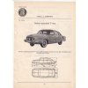 OSOBNÍ AUTOMOBIL TATRA 603 - KATALOGOVÝ LIST A4