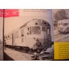 NAŠE LOKOMOTIVY ROZKLÁDACÍ LEPORELO 60.LÉTA T435, E499