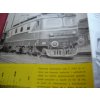 NAŠE LOKOMOTIVY ROZKLÁDACÍ LEPORELO 60.LÉTA T435, E499