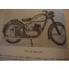 MOTOCYKL VYŠŠÍ ŠKOLA MOTORISMU OBA DÍLY 1954 JAWA 350