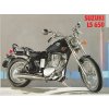 SUZUKI LS 650 - REKLAMNÍ PROSPEKT - TEXT NĚMECKY - 1 LIST A4