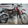 DAKAR DR 650 R DAKAR - REKLAMNÍ PROSPEKT - TEXT NĚMECKY - 4 * A4