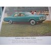 PLYMOUTH - CHRYSLER REKLAMNÍ PROSPEKT 1965