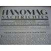 HANOMAG NACHRICHTEN 1923 HEFT 121