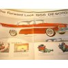 DE SOTO 1956 ORIG. REKLAMNÍ PROSPEKT - po rozložení 50*70 cm plakát