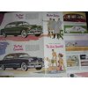 REKLAMNÍ PROSPEKT / PLAKÁT FORD 1949 - ANGLICKY PO ROZLOŽENÍ 45*60 CM