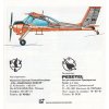 PZL-104 WILGA - REKLAMNÍ PROSPEKT - TEXT RUSKY