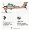 PZL-104 WILGA - REKLAMNÍ PROSPEKT - TEXT RUSKY