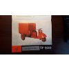 SCOOTER TG - 200 - TULA CARGO - REKLAMNÍ PROSPEKT - 4 STR. A5 -AVTOEXPORT