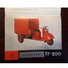 SCOOTER TG - 200 - TULA CARGO - REKLAMNÍ PROSPEKT - 4 STR. A5 -AVTOEXPORT