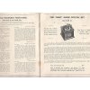 The National Wireless and Electric - radio and crystal sets - reklamní brožura 20 stran - 192?