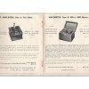 The National Wireless and Electric - radio and crystal sets - reklamní brožura 20 stran - 192?