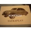 70LET PRODUKCE TATRA 1897-1967 TATRAPLAN TATRA 603
