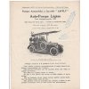 AUTO POMPE LÉGERE LAFFLY type Boulogne sur Mer - REKLAMNÍ PROSPEKT 1923