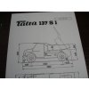 TATRA 137 S1 - TECHNICKÝ LIST - LETÁK - 2 STR. A5