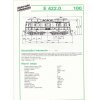 ELEKTRICKÁ LOKOMOTIVA - E 422.0 - REKLAMNÍ PROSPEKT - A4 - 2 STRANY