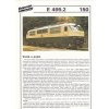 ELEKTRICKÁ LOKOMOTIVA - E 499.2 - REKLAMNÍ PROSPEKT - A4 - 2 STRANY