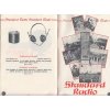 Standard Radio - katalog produkce 1931-32 reklamní prospekt - 12 stran - A5 - Standard REX - 3b -4b- 8b