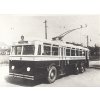 TROLEJBUS PRAGA 303 - 1936 - REKLAMNÍ FOTOGRAFIE ROZMĚRY A STÁŘÍ VIZ POPISEK