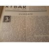 1. ROČNÍK ČASOPISU RYBÁŘ 1934 SRPEN 1933 - LISTOPAD 1934 (17 ČÍSEL)