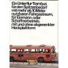 TRAMBUS PRÄSIDENT - AUTOBUS - prospekt - A4 - 197? - 8 stran německy