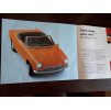 Prospekt Fiat 124 Sport Coupe Spider Auto - Sales Brochure - 1971