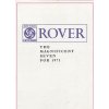 Rover 2000, 3500, 3 1/2 Litre, Range - prospekt - 1971