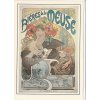 ALFONS MUCHA - REKLAMNÍ MOTIV BIÉRES DE LA MEUSE 1897 ZE SBÍREK NTM ROZMĚRY 14,5*20,5 CM