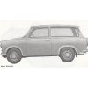 Trabant 601 - obsluha a údržba osobního automobilu - 1974