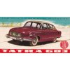 Tatra 603 - prospekt - 1959 - TEXTY ANGLICKY - ORIGINÁL - FRANTIŠEK KARDAUS