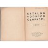 KATALOG VODNÍCH ČERPADEL 1963 - PUMPY - STOJANOVÁ ČERPADLA - DARLING - NAUTILA