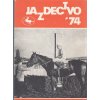 Jazdectvo 1-12 (1974) - časopis pre chov koní a jazdecký šport  - unikátní komplet KRÁSNÝ STAV