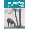 Jazdectvo 1-12 (1974) - časopis pre chov koní a jazdecký šport  - unikátní komplet KRÁSNÝ STAV