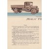 NÁKLADNÍ AUTOMOBIL PRAGA TYPU AN 30 HP - ČESKOMORAVSKÁ KOLBEN DANĚK - REKLAMNÍ PROSPEKT A4 - 1929