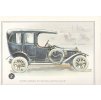 LAURIN KLEMENT LANDAULET TYPU Sg - REKLAMNÍ KRESBA REPRODUKCE - VLADIMÍR BIDLO - 24 X 31 CM