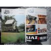 Liaz 110.551 turbo - tahač návěsů - reklamní prospekt - Motokov - texty rusky