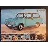 TRABANT 601 MODEL 84 - prospekt 1983 TEXT V ČEŠTINĚ