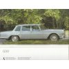 Mercedes - Benz 280 S/SE/SEL, 350 SE/SEL, 280 SL, 450 SL .... - přehled modelů - reklamní prospekt -