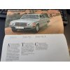 Mercedes - Benz 280 S/SE/SEL, 350 SE/SEL, 280 SL, 450 SL .... - přehled modelů - reklamní prospekt -