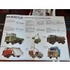 IFA W 50 5.3 t - výrobní program - reklamní prospekt - texty německy - poškozeno -  8 stran A4