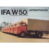 IFA W 50 5.3 t - výrobní program - reklamní prospekt - texty německy - poškozeno -  8 stran A4
