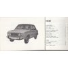 Škoda 105, 120 - návod k obsluze a údržbě - 1979